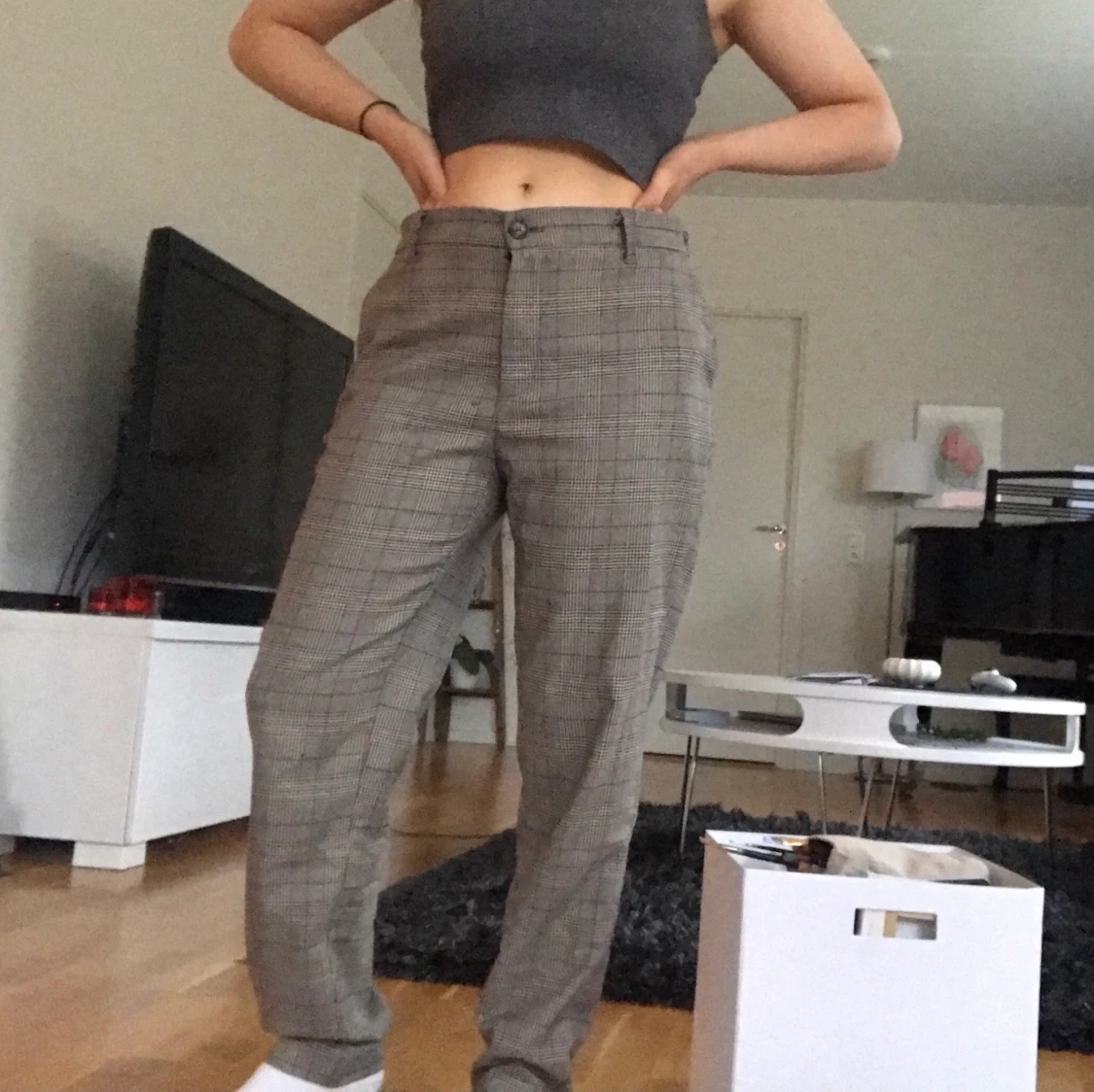 Pösiga kostymbyxor - 90