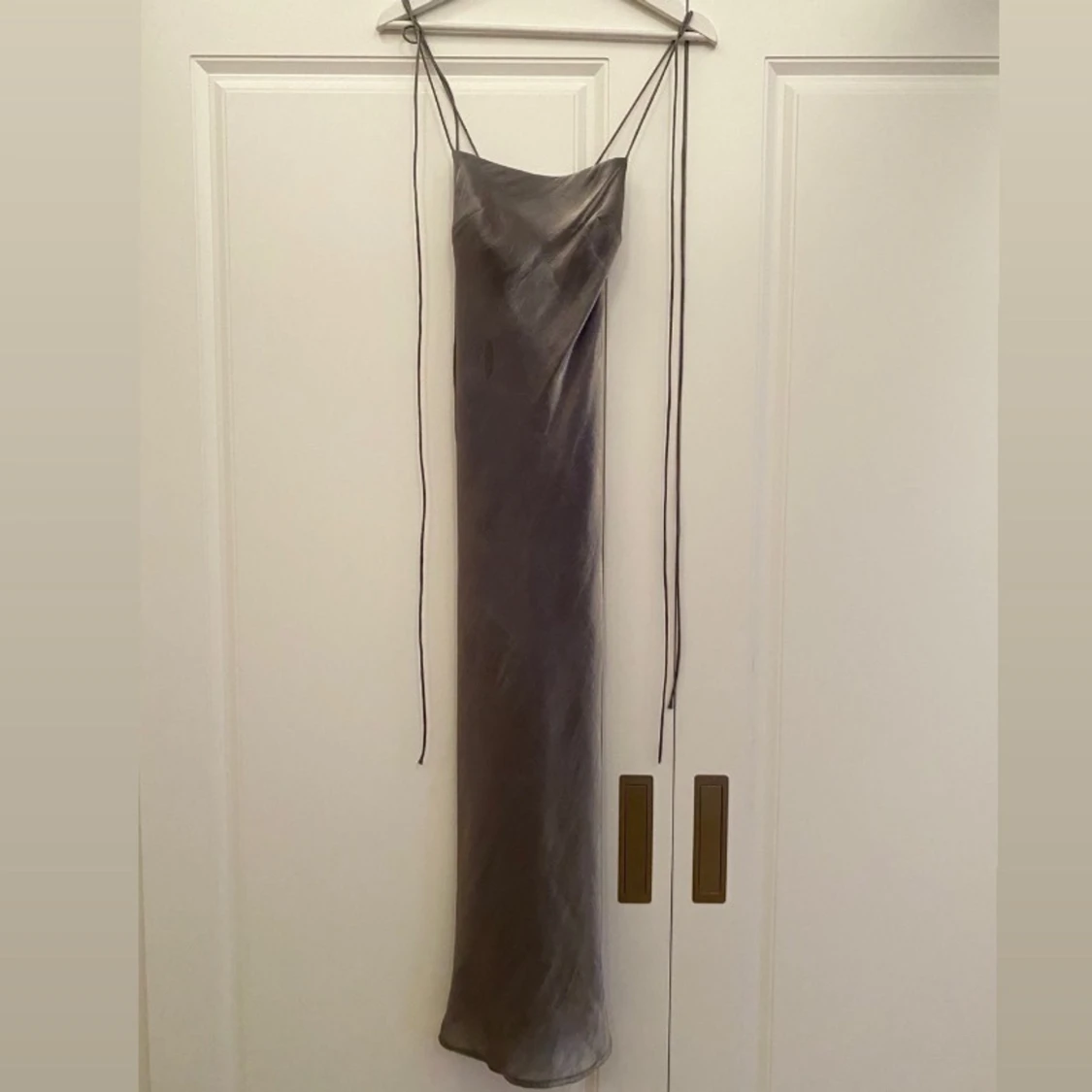 Sidenklänning i strl S