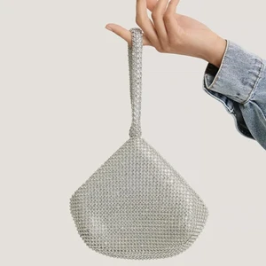 Evening clutch - Evening clutch - silver 