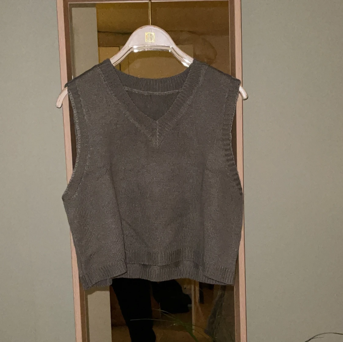 Slipover grön/grå nyans 