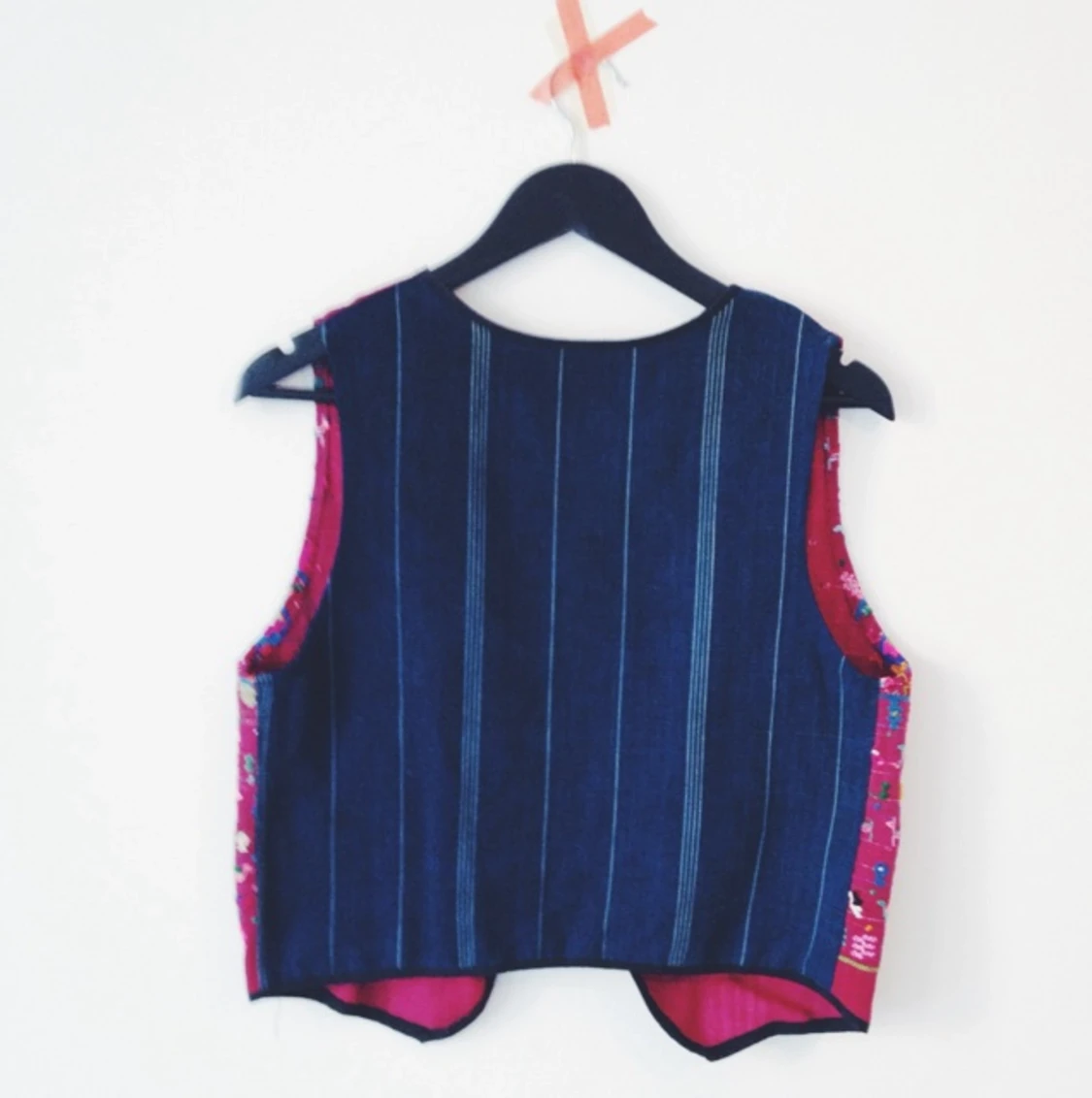 Embroidered handmade vest peru