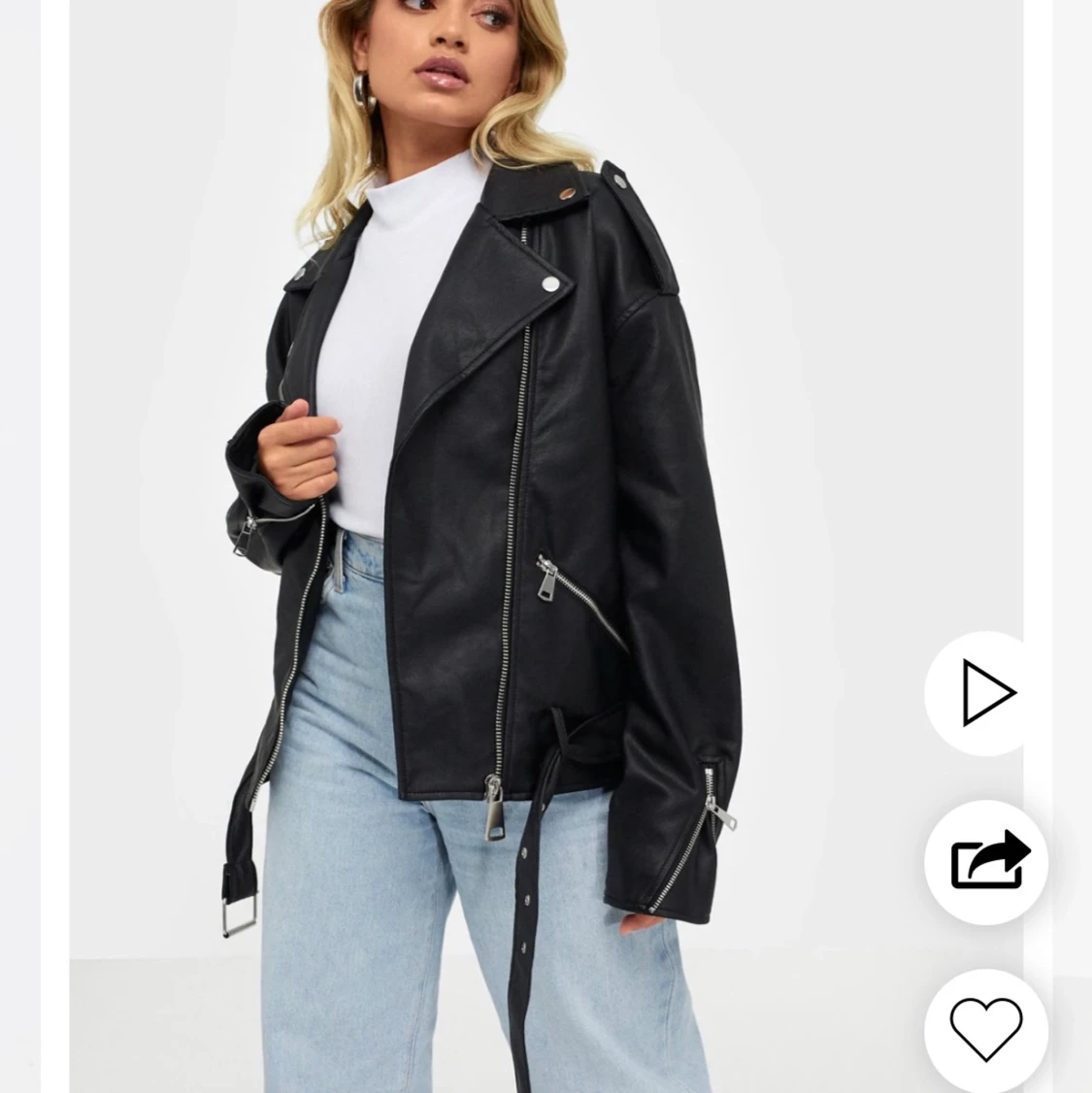 Oversized skinnjacka missguided - 90