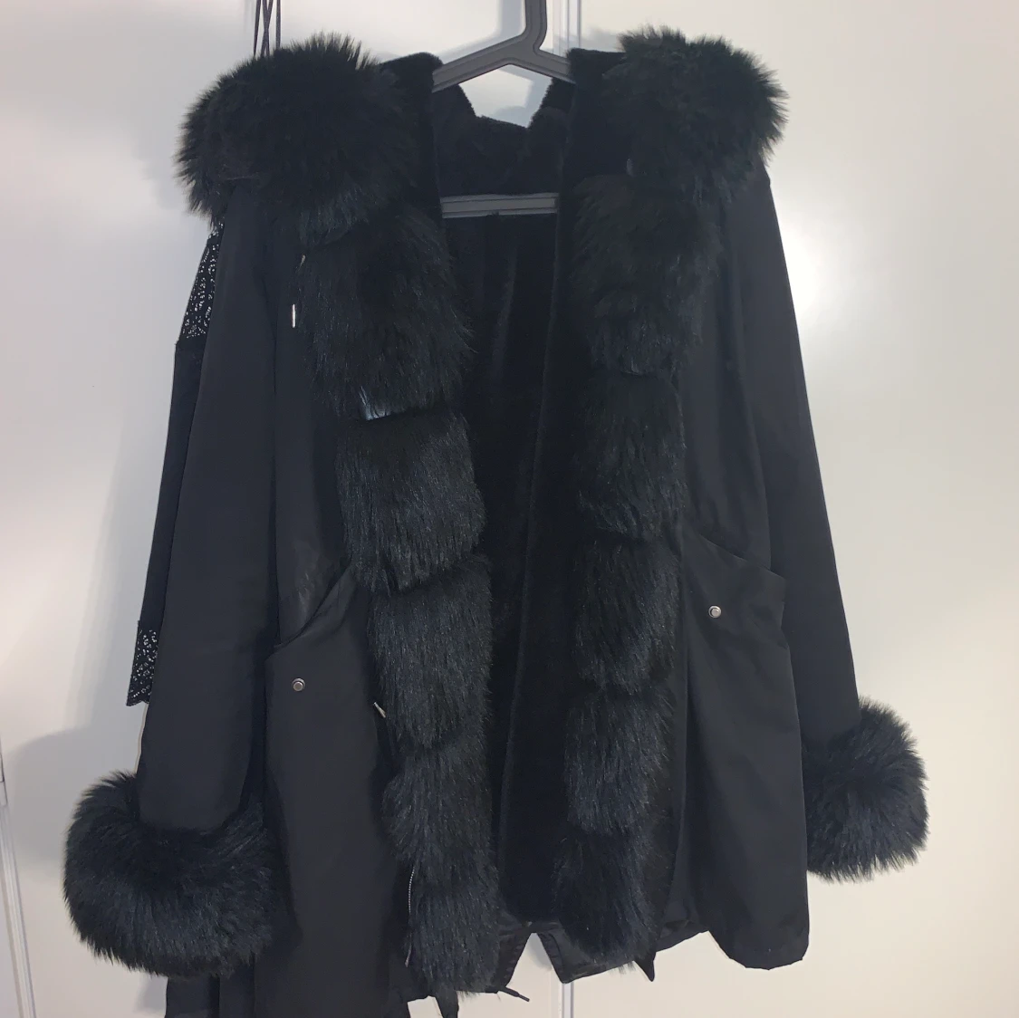 Pälsjacka faux fur