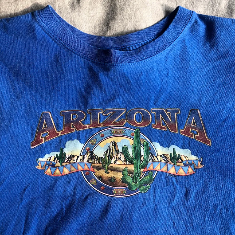 Vintage T-shirt köpt på Beyond Retro, Stl XL. Bra skick för o va begagnad.🥳🤩😎 fraktkostnad tillkommer om den ska fraktas. T-shirts.