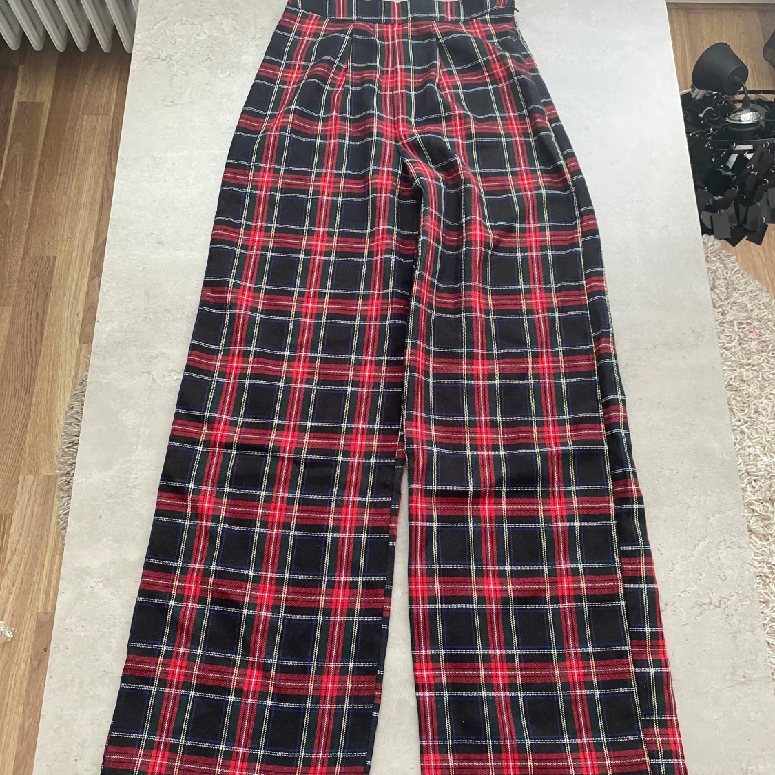  rutiga byxor från BOOHOO 