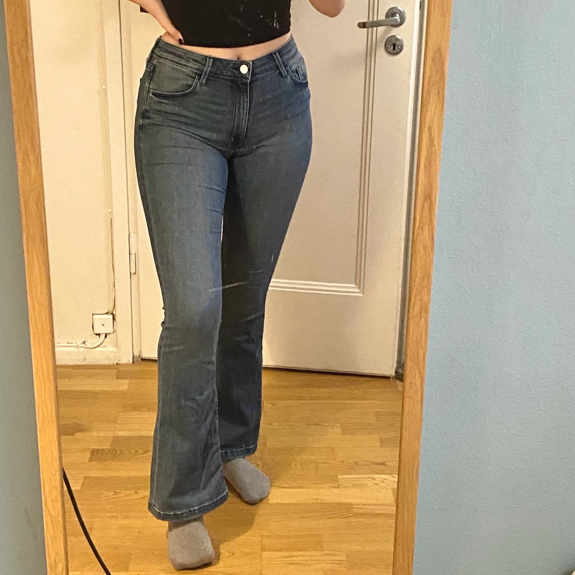 Utsvängda jeans - 90