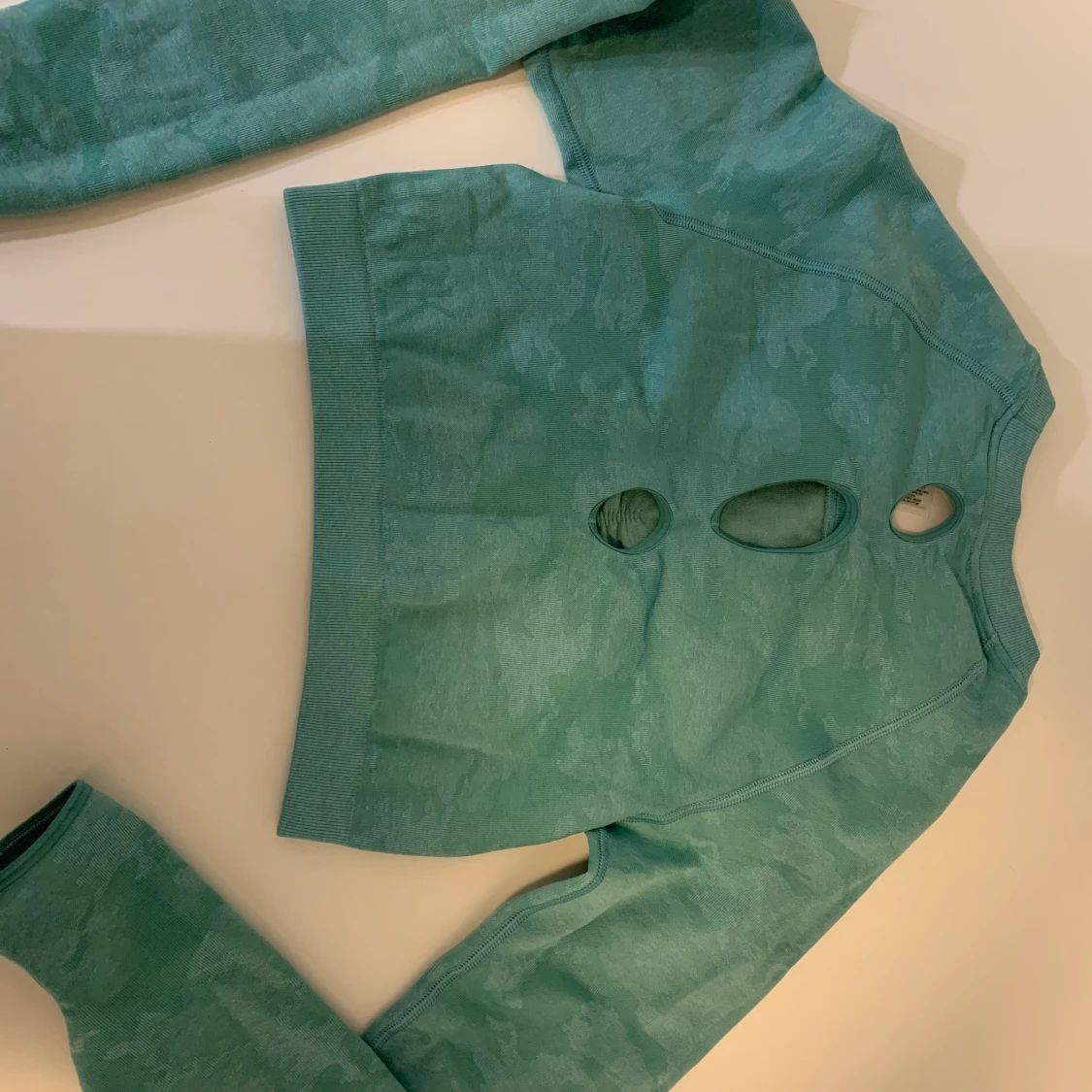 Gymshark Camo Crop Top  - 90