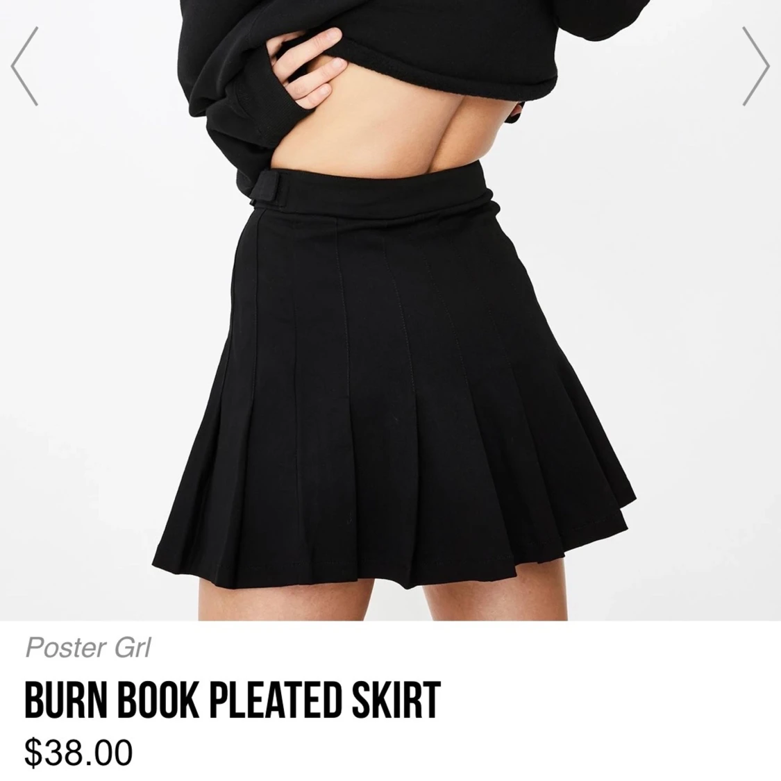 Pläderad kjol från Dolls kill - 90