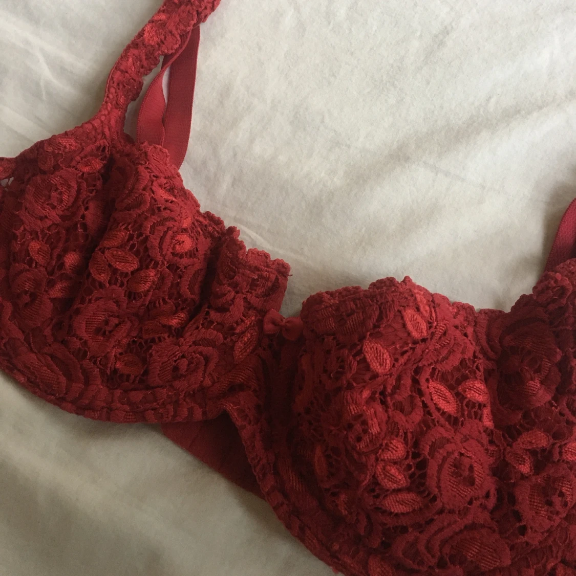 Bh / bralette vintage röd - 91