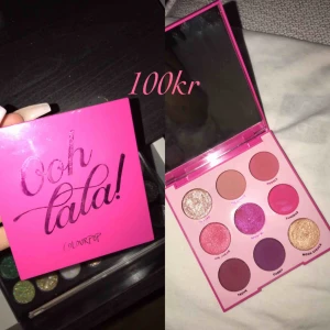  - Knappt använd palett från colourpop 