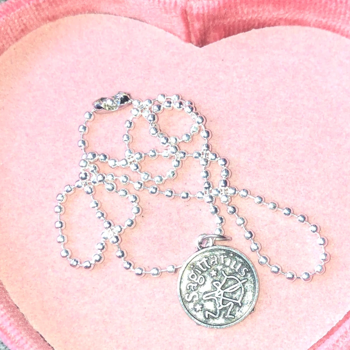 ”Sagittarius” ballchain halsband 🌟