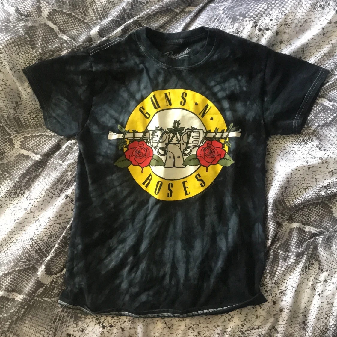 TIEDYE GUNS N ROSES TSHIRT VINTAGE LOOK - 90
