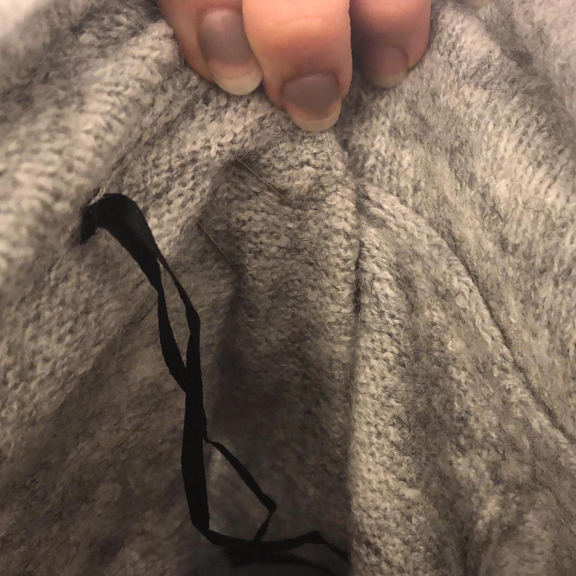 Stickad offshoulder - 90