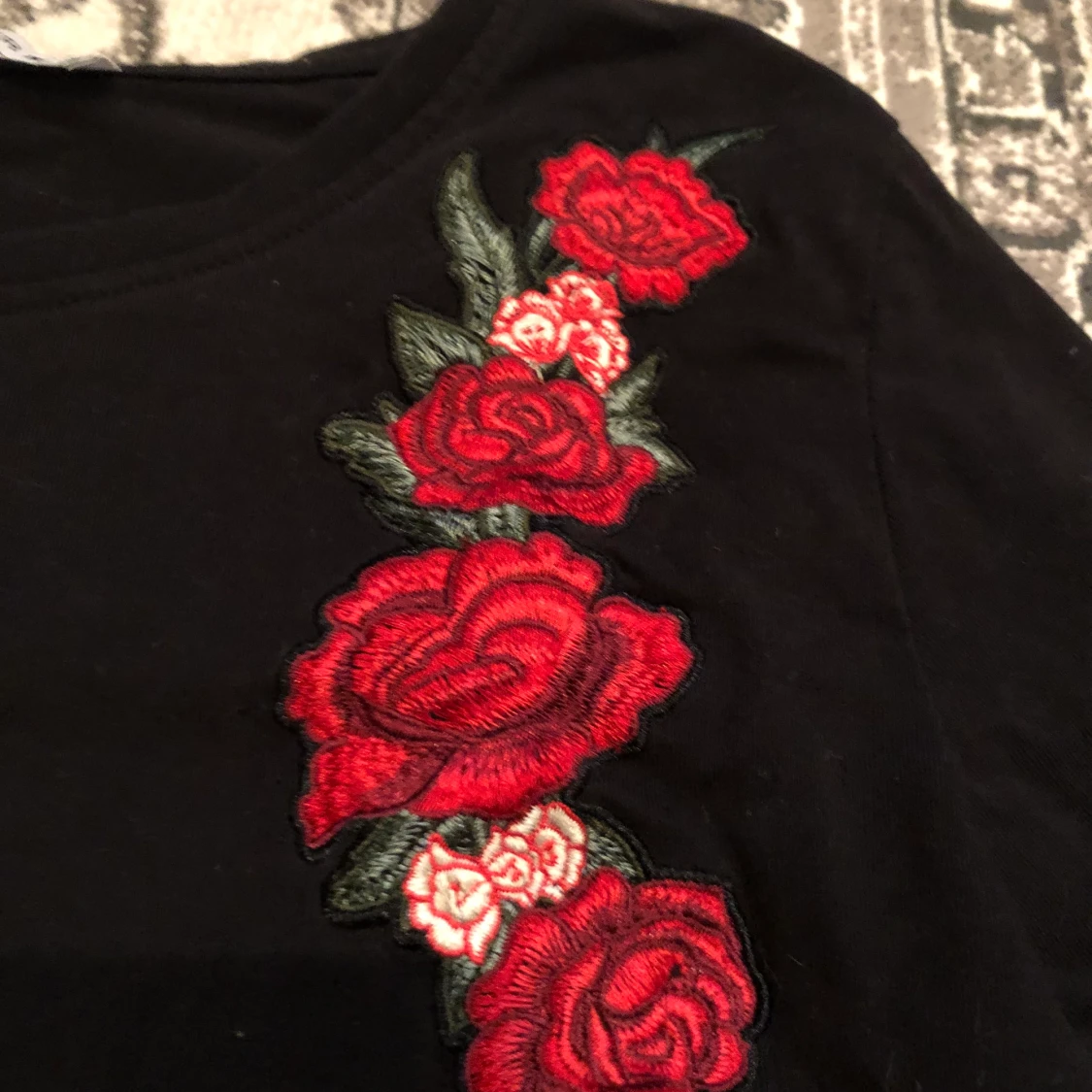 Svart långärmad tröja i XS - 90