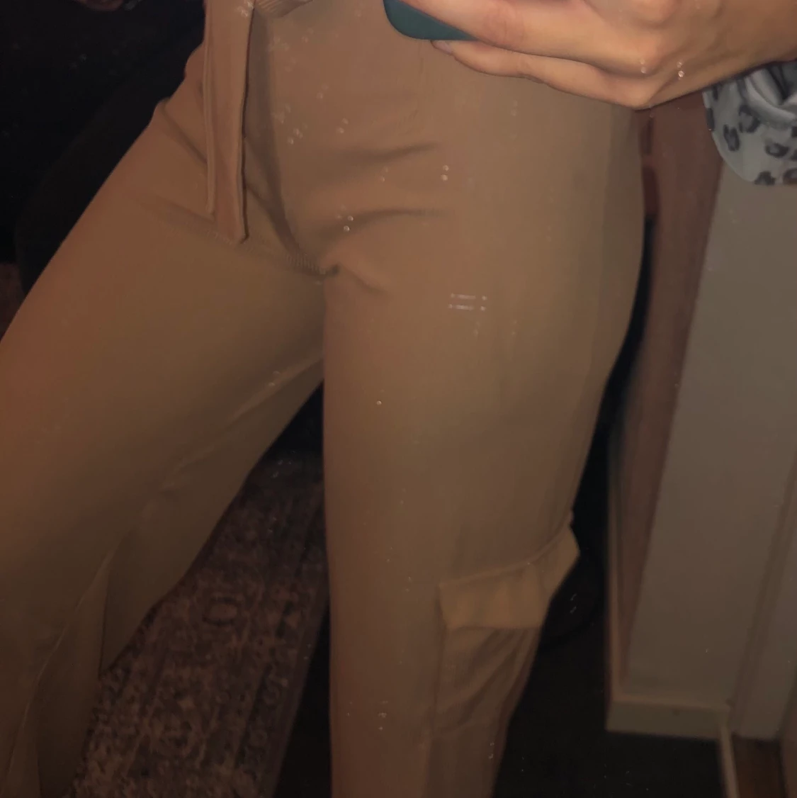 Beiga byxor i s - 90