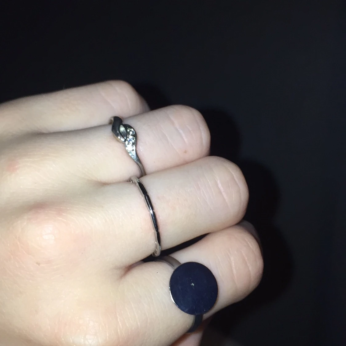 Smala Silverringar - 90