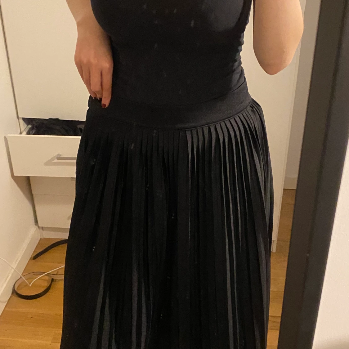 Pleated skirt