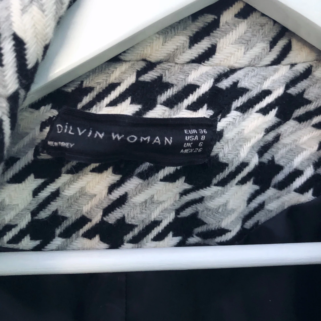 Rutig jacka från Chiquelle, strl 36 - 90