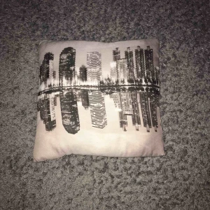 - Säljer en New York kudde! Använder den inte mer då jag fått andra kuddar! Frakt ingår🤪