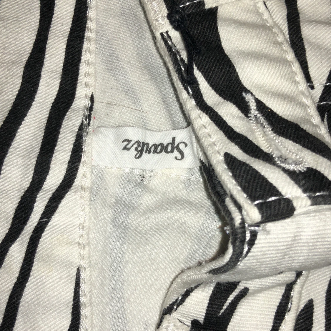 Zebra-mönstrade jeans - 90