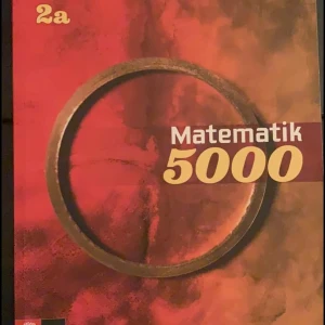 Matematik 2a 5000  - Matematikbok i bra skick. Kan fraktas då står köparen för frakten.