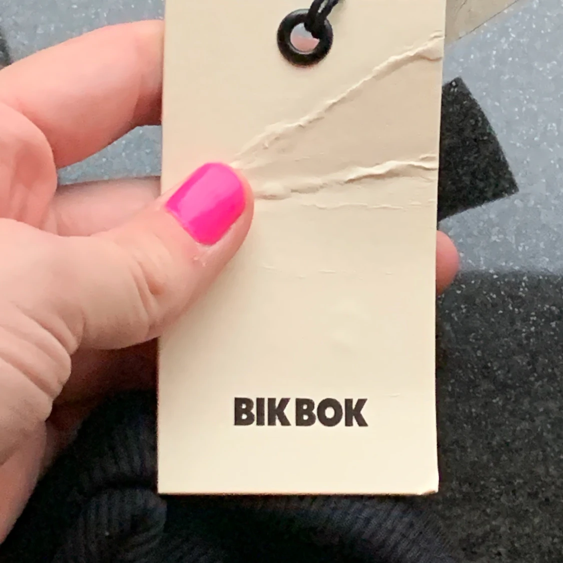 Bik Bok svart linne - 91