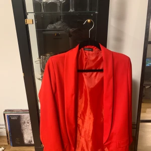 Röd oversized kavaj - Röd kavaj oversized vintage