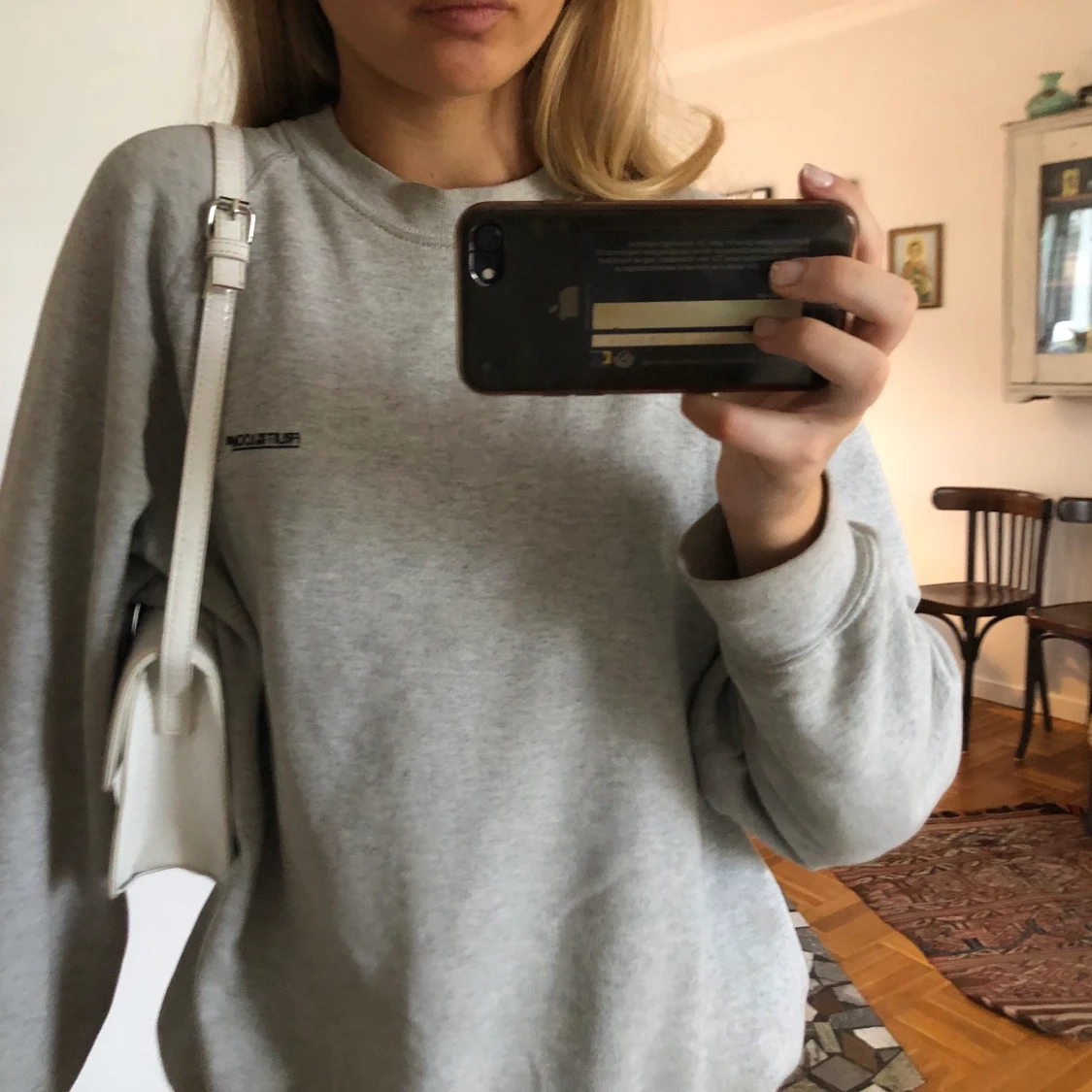 Söt vit väska - 91