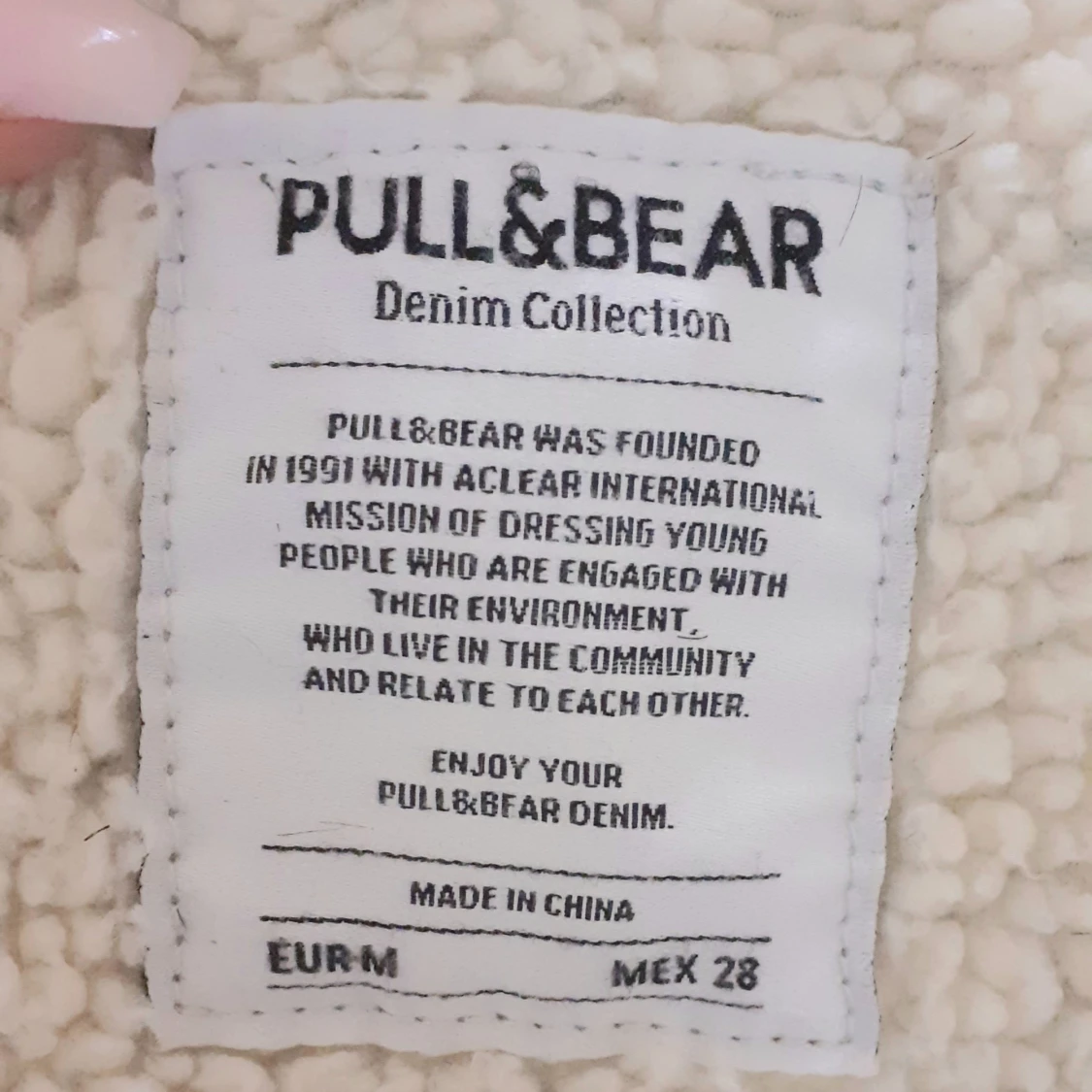 Supercool Pull&Bear denimjacka, storlek M - 90