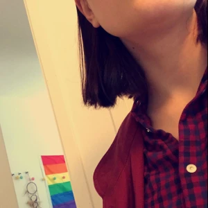  - jätte snygg rutig skjorta från pull&bear. passar jätte fint med kostym byxor :) 