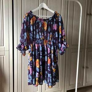  - Superfin sommarklänning i härliga färger! 