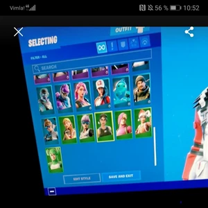  -  Fortnite konto värt 10,000 