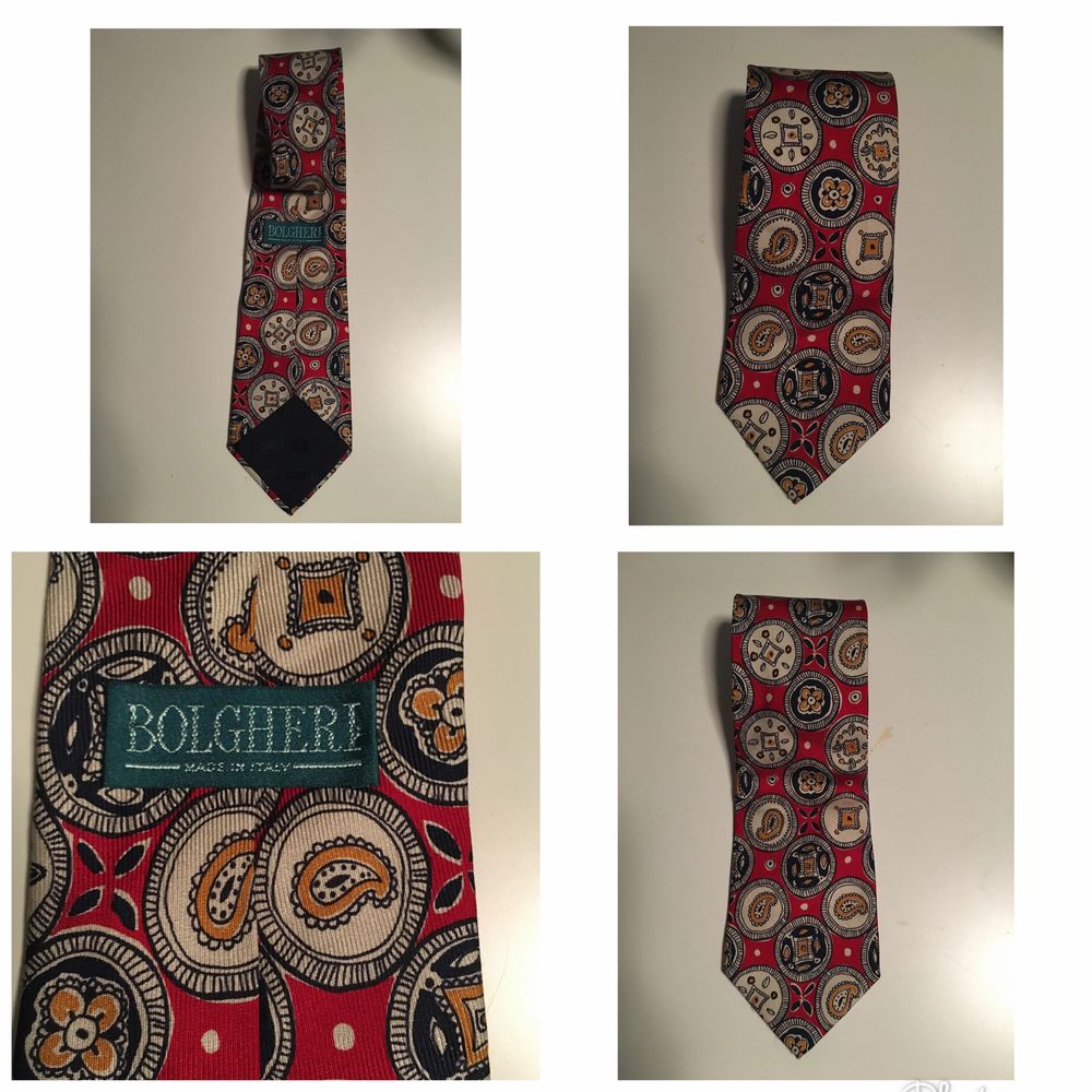 BOLGHERI made in Italy slips i 100% siden . Ren och i toppskick . Accessoarer.