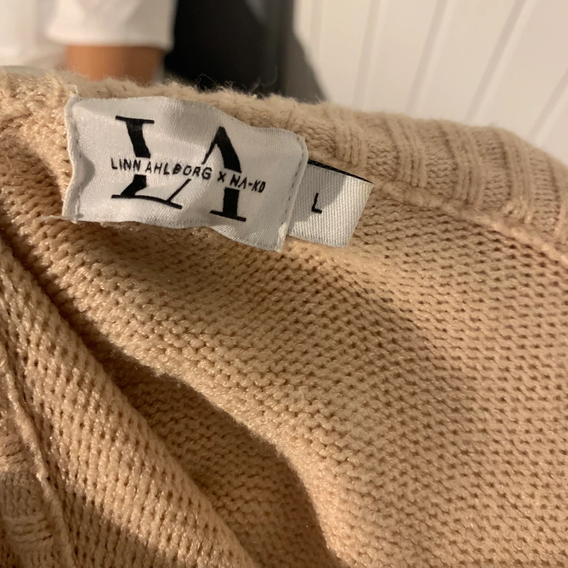 Tjock tröja linn ahlborgxnakd - 90