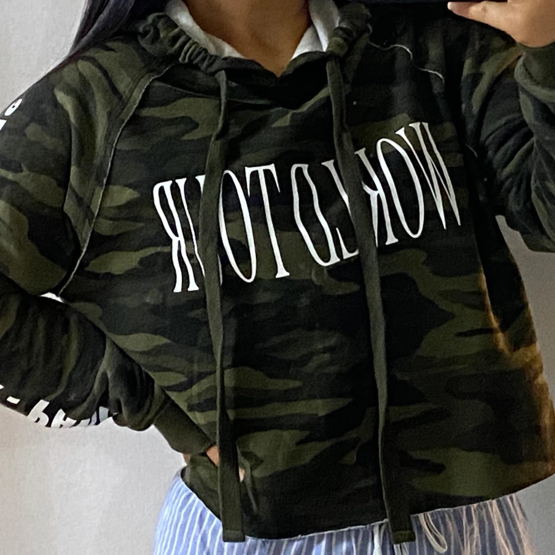 Militär färgad Tröja