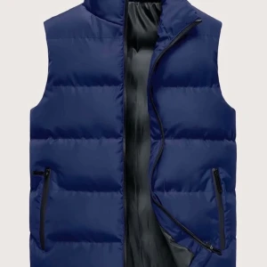 Blå tjock väst - Blå tjock väst