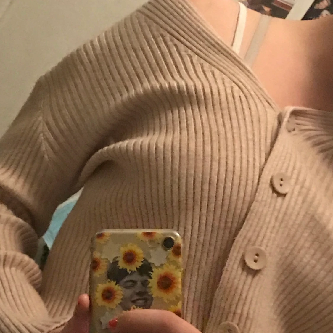 Beige cardigan  - 90