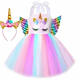 Barn Klänning. Unicorn set - Sizes 1-4