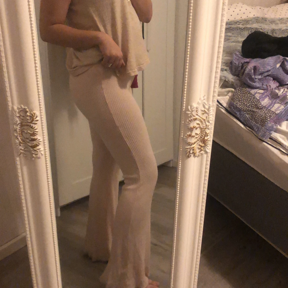 Ljusrosa byxor från bikbok  - 90