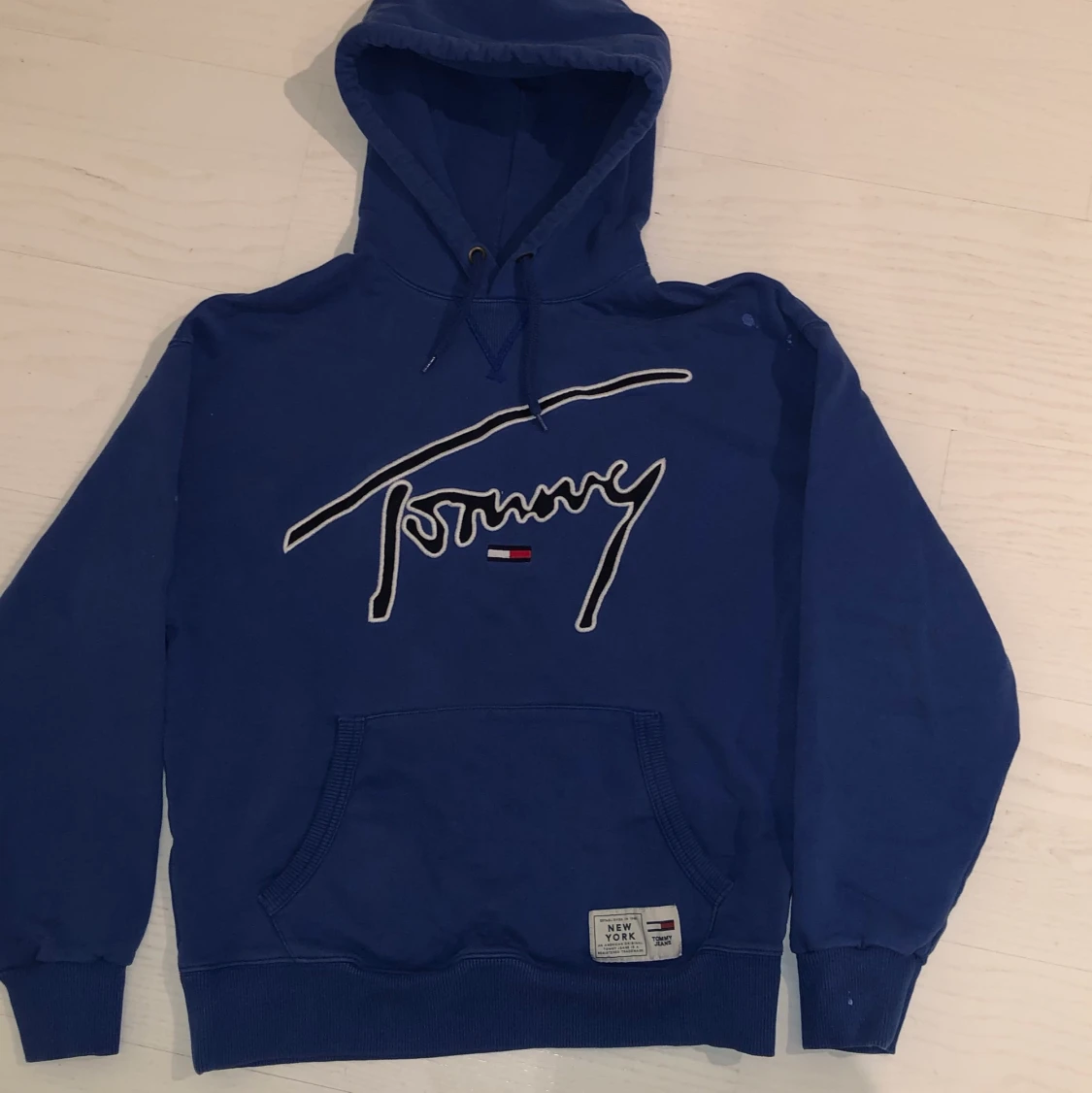 Blå Tommy jeans hoodie