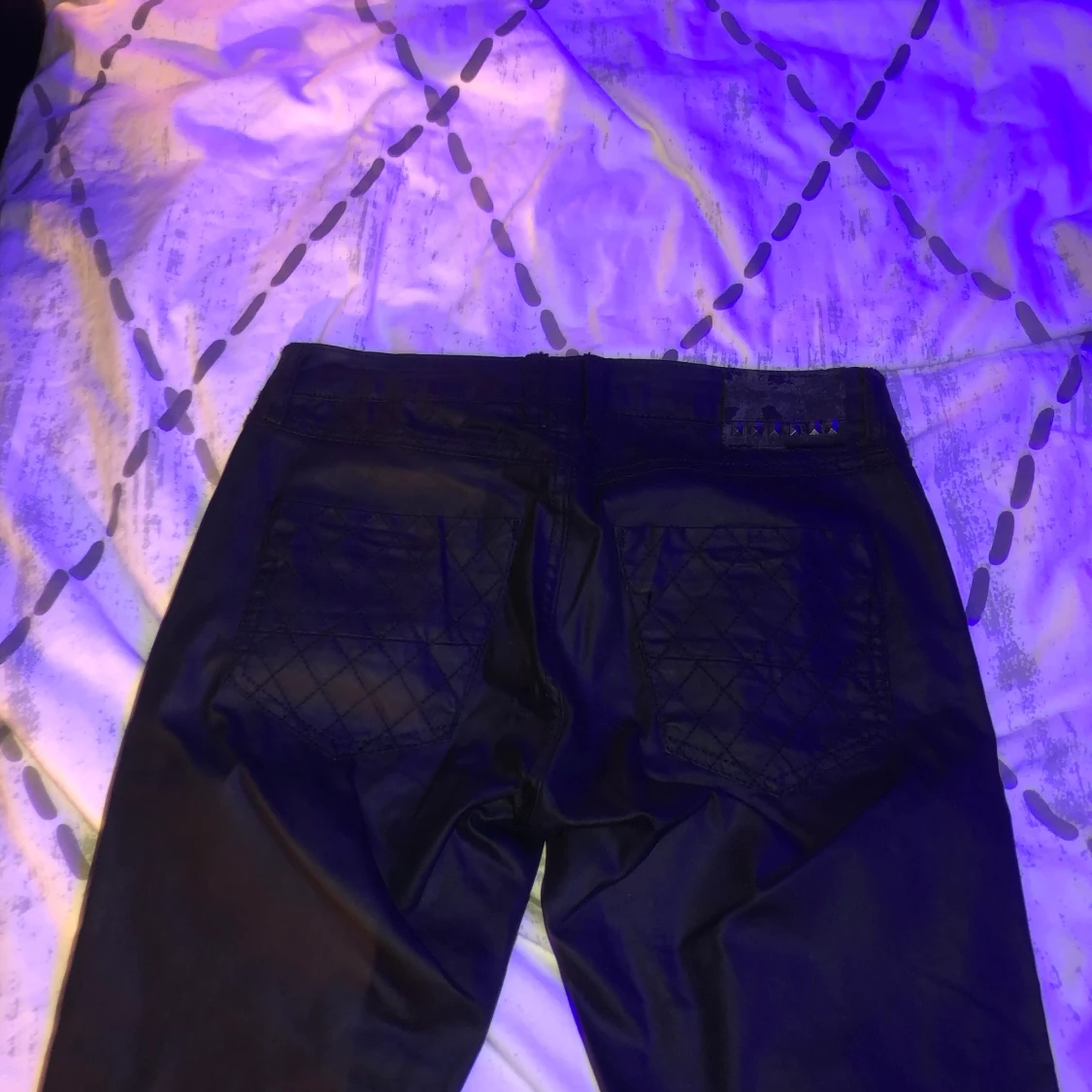 Skinn byxor - 90