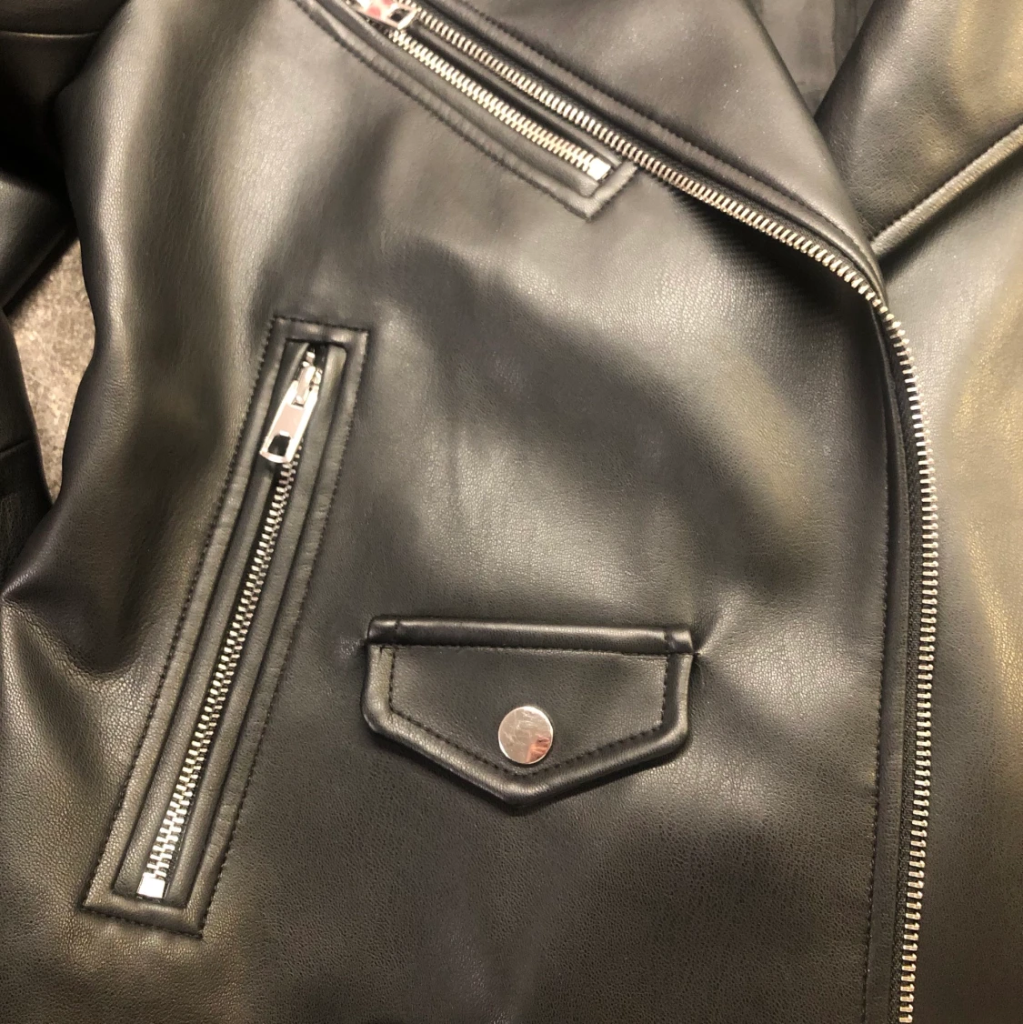 Fejk-Skinnjacka från zara - 91