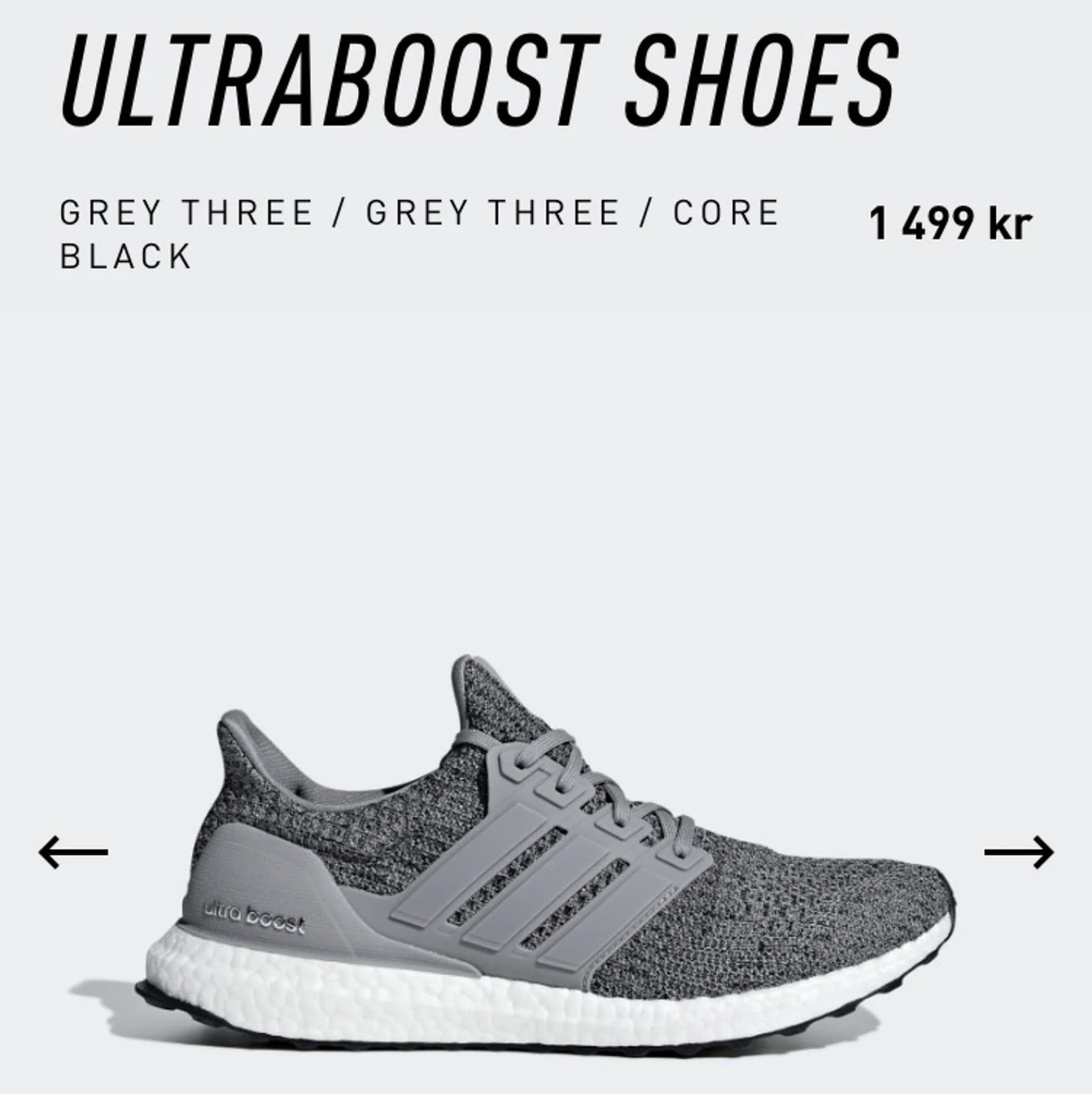 Adidas Ultraboost löparskor - 91