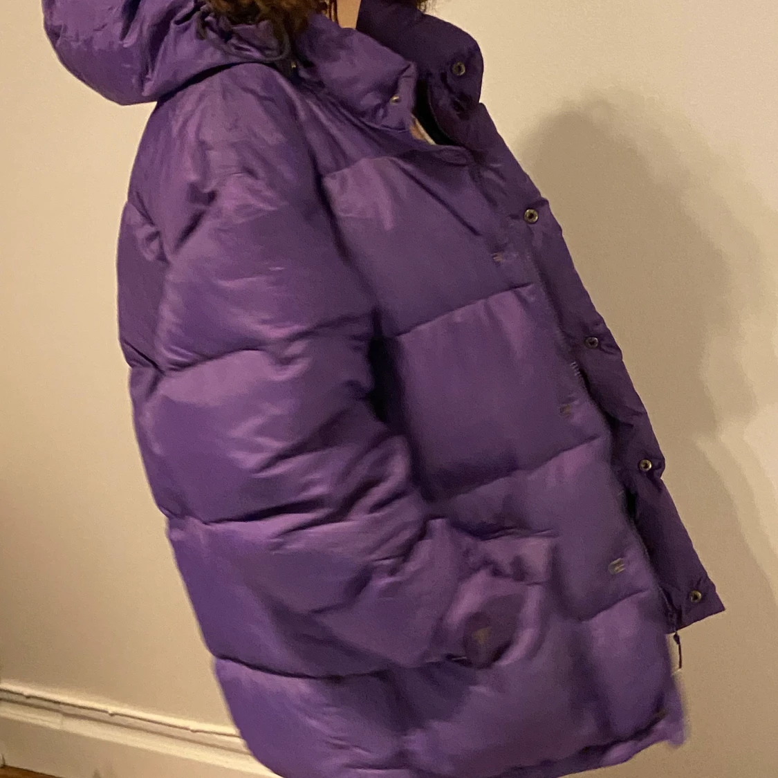 Lila pufferjacka!! - 90