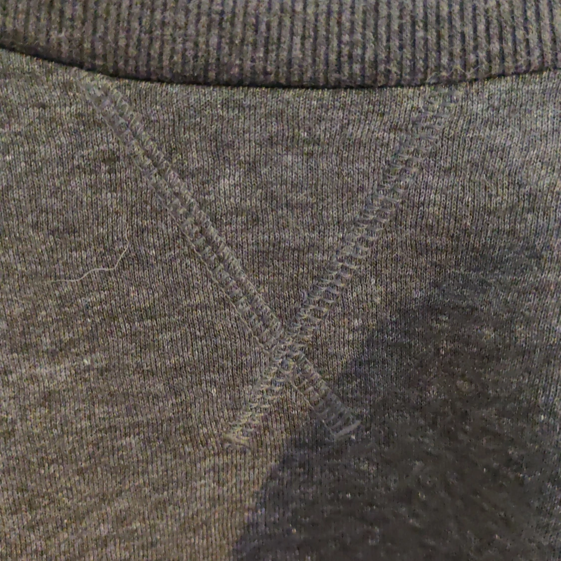 Cropped sweater, mörkgrå, strl XL - 90