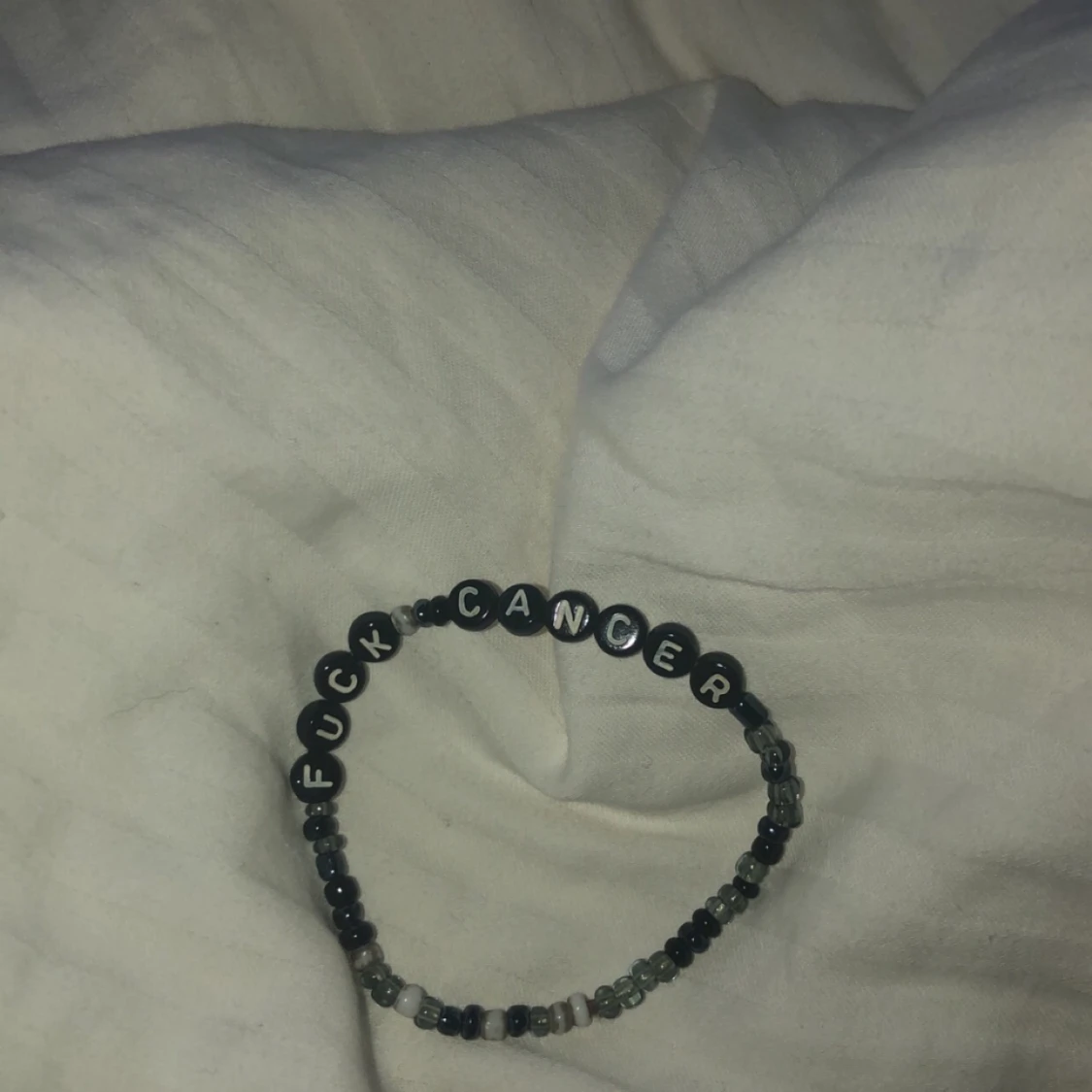 Fuckcancer armband - 90