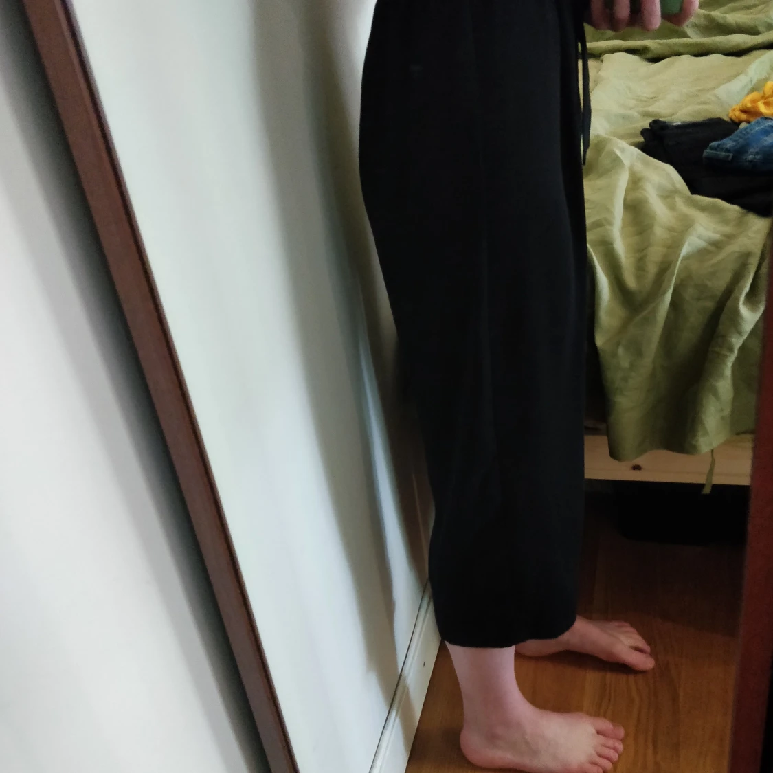 Flowy croppad byxa  - 90