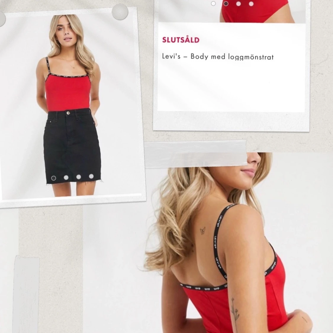 Ny Levis body storlek xs//s