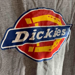  - Dickies tshirt med tryck fram. Tröjan är väl använd därav har loggan blivit snyggt sliten🌟 Sitter som en L/XL
