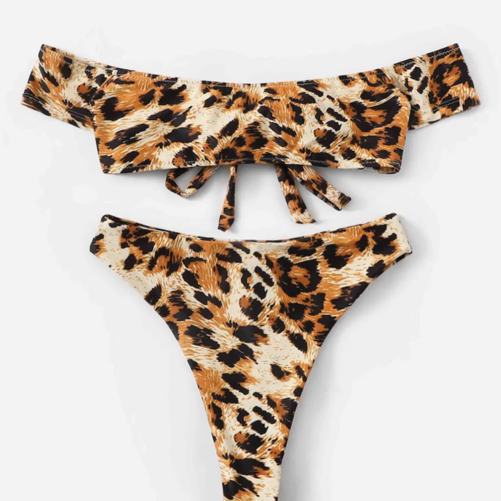 Säljer denna super snygga bikinin! Aldrig använd! Helt ny!s/m🐾🐆 #leo #bikini. Övrigt.